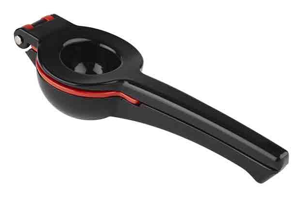 APS Zitronenpresse aus Aluminium-Druckguss, Schwarz/Rot