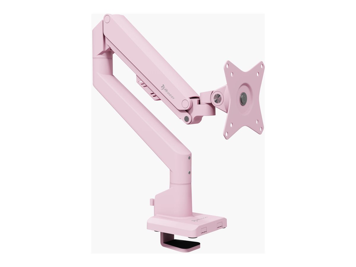 Arozzi Alzare Neo Monitorhalterung 17"-32" Gasfeder max. 9 kg Pink