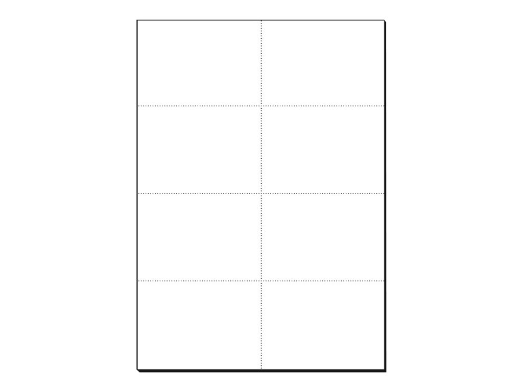 Sigel LP701 PC-Karteikarten A7 185 g/m² Weiß