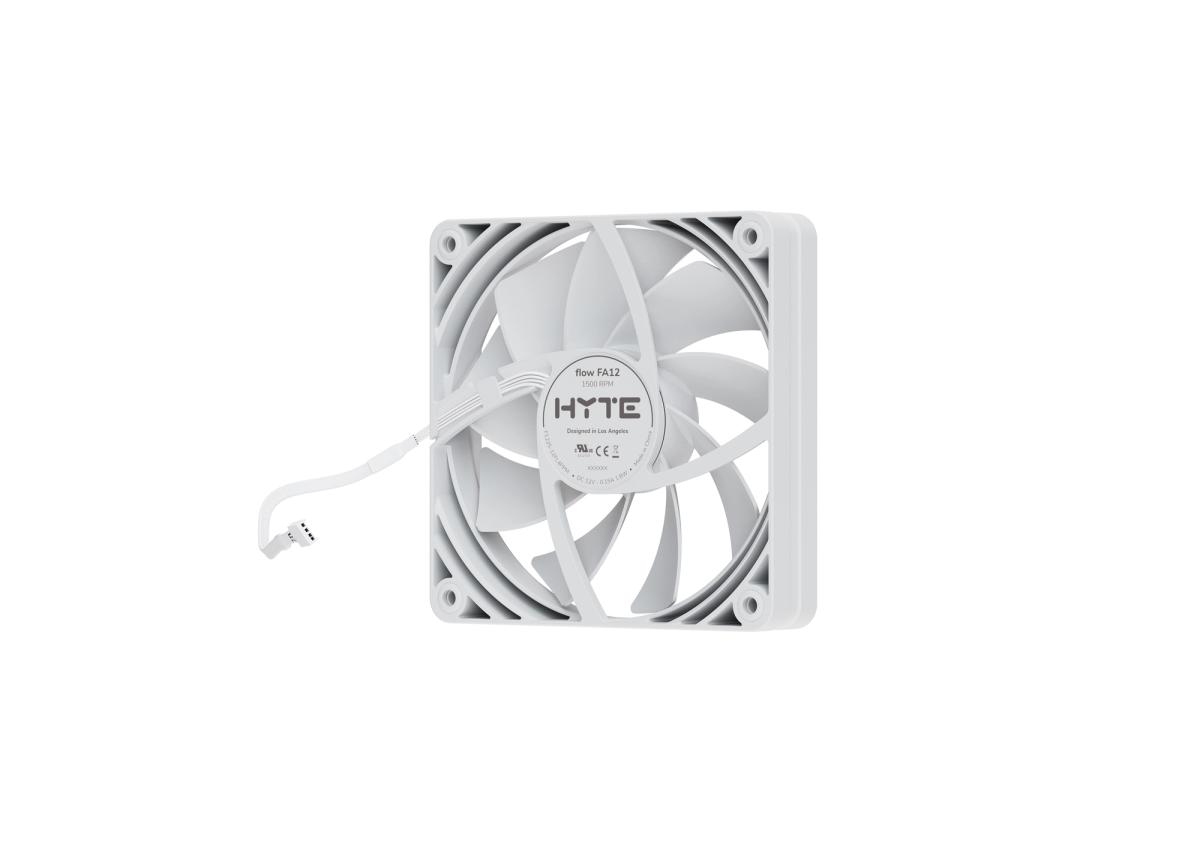 HYTE FA12 120 mm Computerlüfter 4er Pack Weiß