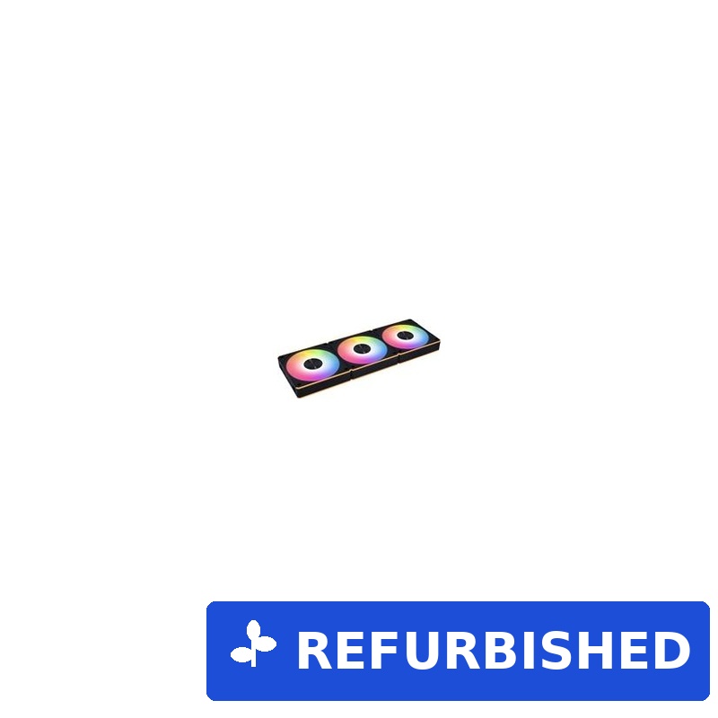 Lian Li UNI FAN CL Wireless Reverse Lüfter 3er-Pack - 120mm schwarz (12RCL1W3B) (geöffnet)