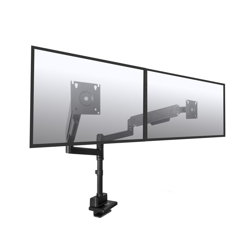 ACT office solid pro Monitorarm AC8330 für 2 Bildschirme bis 34" Gasfeder Schwarz