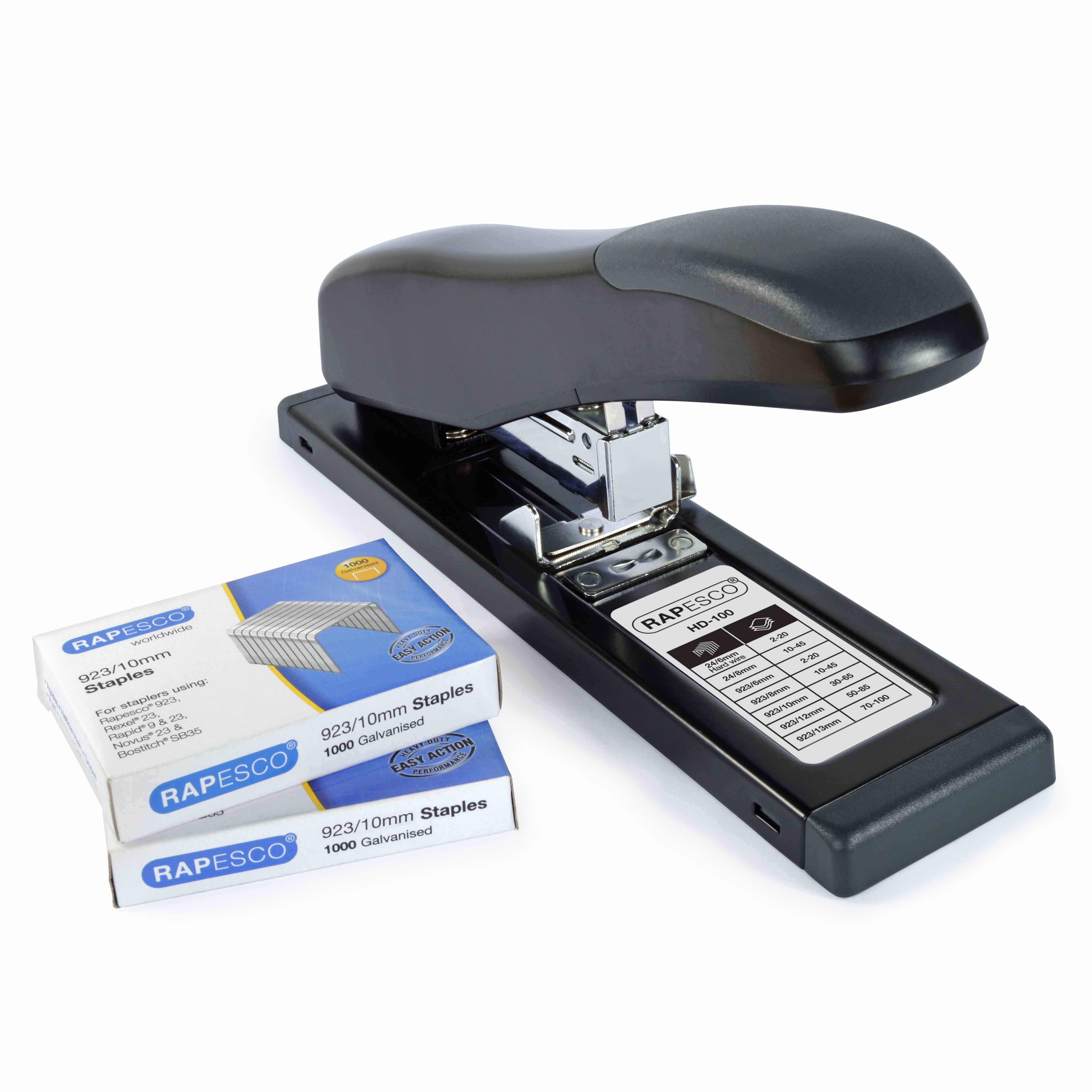 Rapesco Germ-Savvy ECO HD-100 Heftgerät Schwarz
