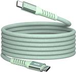 Verbatim Sync&Charge 60W 120cm USB-C/USB-C Magnetic grün  31864 (31864)