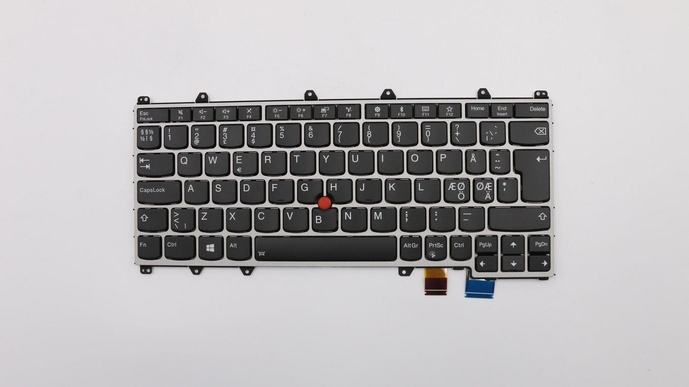 Lenovo Keyboard SILVER NORDI (00UR514)