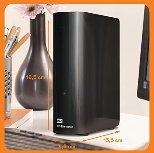 WD Elements Desktop WDBWLG0080HBK 8 TB USB 3.0 Schwarz