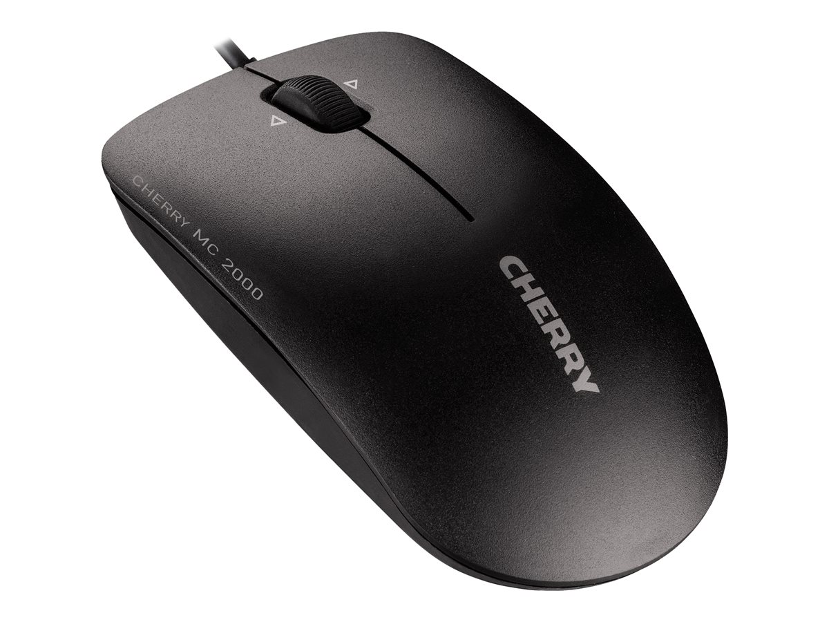 Cherry MC 2000 Kabelgebundene Maus USB 1600 DPI 3 Tasten Schwarz