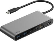 Belkin Connect 8-in-1 USB-C Hub with Dual (INC024HQSGY)