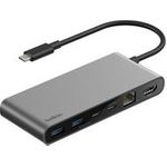 Belkin Connect 8-in-1 USB-C Hub with Dual (INC024HQSGY)
