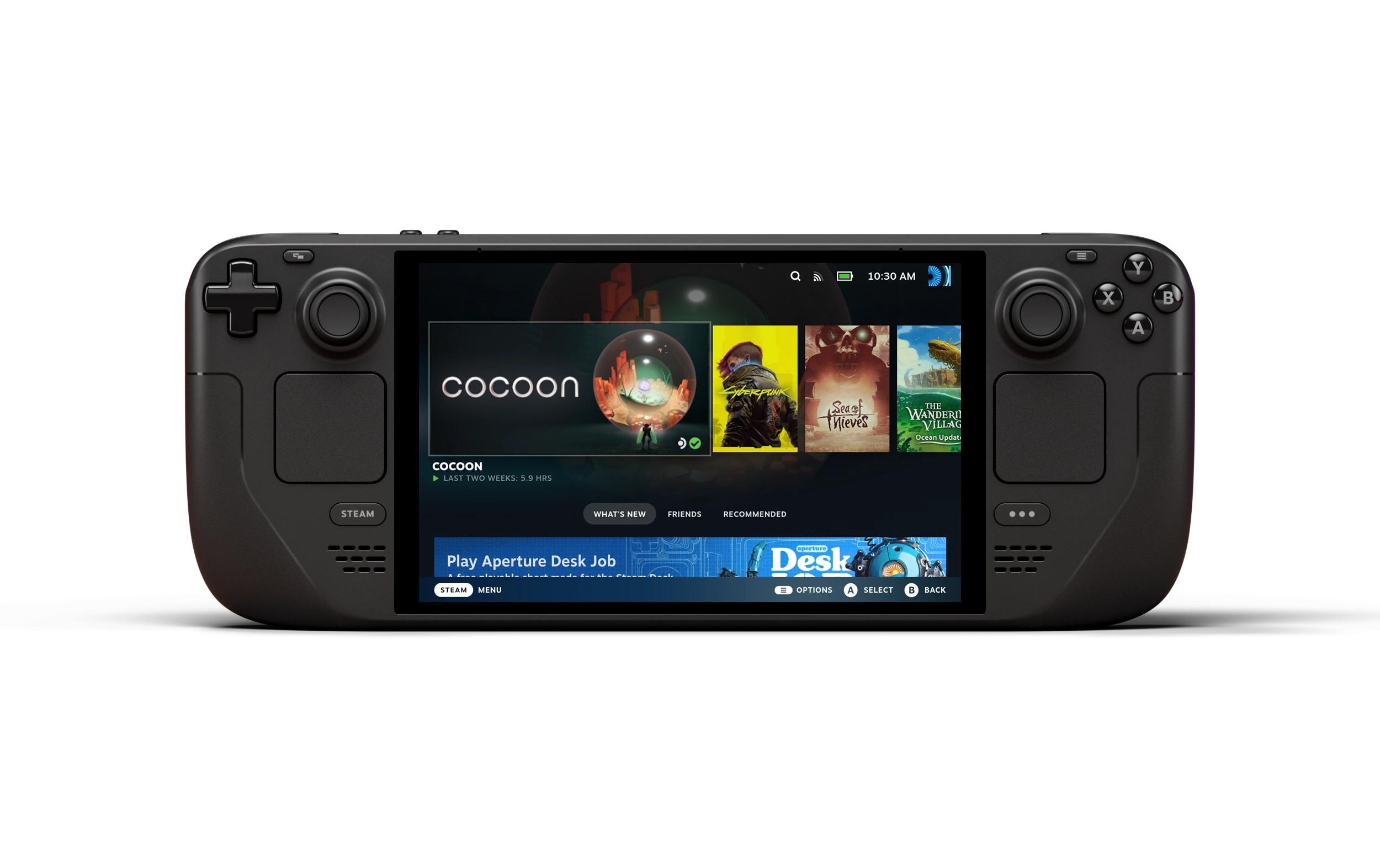 Valve Steam Deck OLED 7,4" HDR OLED 512 GB Schwarz