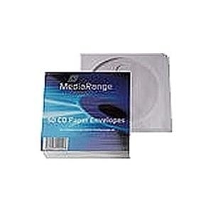 MediaRange Retailpack 50 CD Paperbag with Flagwindow (BOX65)