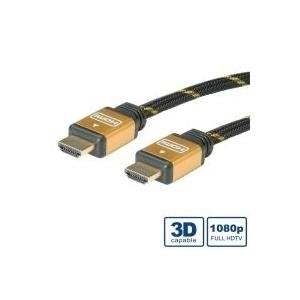 ROLINE Gold HDMI High Speed Kabel mit Ethernet 10,0m (11.04.5506)