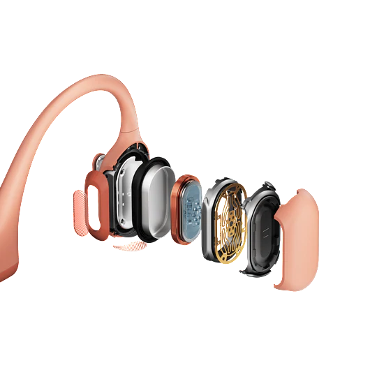 Aftershokz OpenRun Pro Kopfhörer Kabellos Nackenband Anrufe/Musik Bluetooth Pink (S810PK)