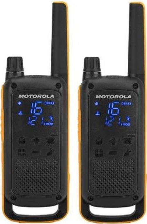 Motorola TLKR T82 Extreme PMR-Funkgerät 2er Set Schwarz, Gelb