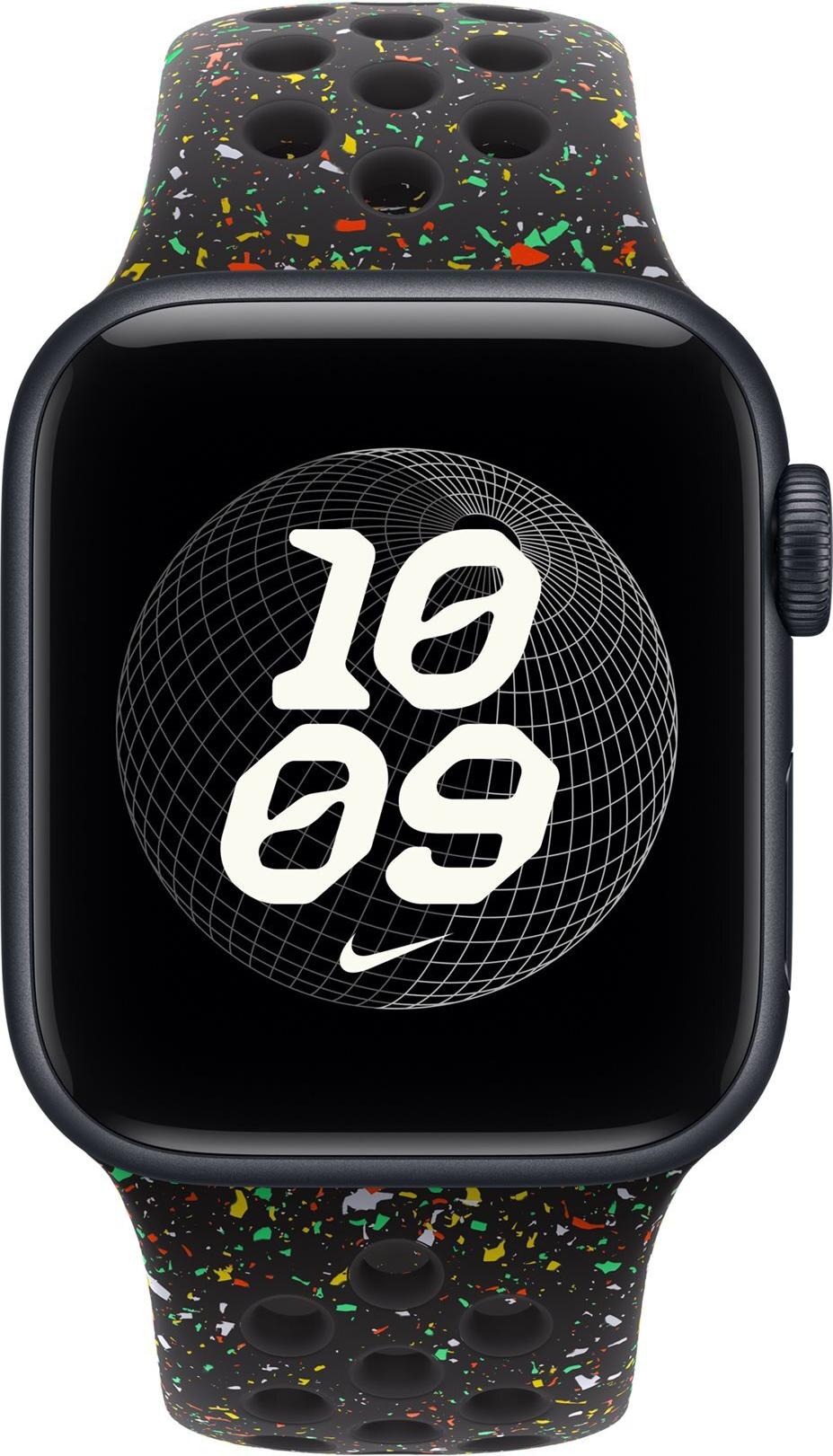 Apple 40mm Midnight Black Nike Sport Band - M/L (MG9Y4ZM/A)