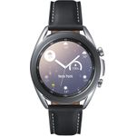Samsung Galaxy Watch 3 - 41 mm - Mystic Silver - intelligente Uhr mit Band - Leder - Anzeige 3,02 cm (1.2") - 8GB - 4,3GB - Wi-Fi, NFC, Bluetooth - 48,2 g (SM-R850NZSAEUB)