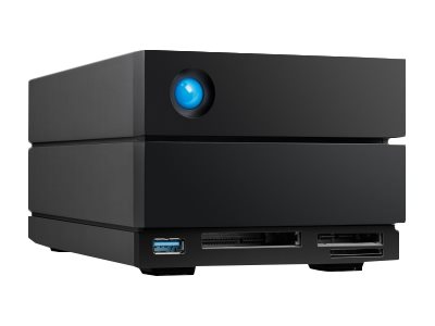 LaCie 2big Dock STLG40000400 40 TB Thunderbolt 4 Schwarz