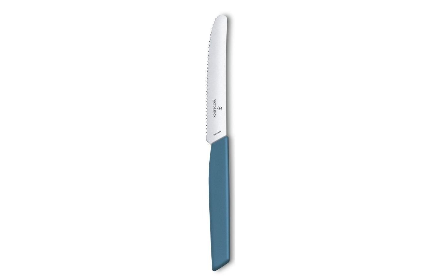 Victorinox Swiss Modern Besteckset 24-teilig Edelstahl Blau