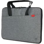 Mobilis Trendy Sleeve Notebooktasche 35,6 cm (14" ) Schutzhülle Schwarz - Grau (025013)