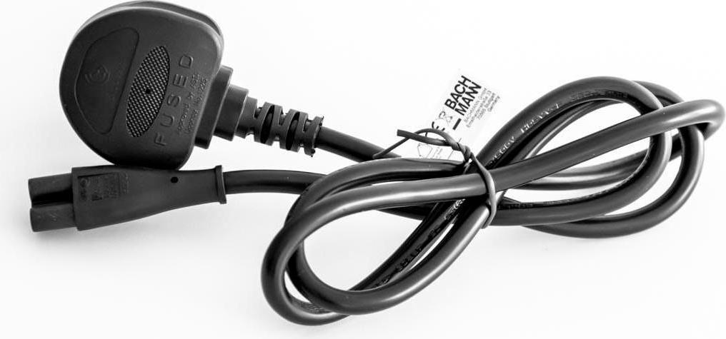 BACHMANN H05VV-F 3G0,75mm² sw L:1,0m (304.1055)