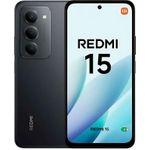Xiaomi Redmi 15 4G Smartphone Midnight Black, 8GB RAM, 256GB Speicher, Dual-SIM, 6.9" Display