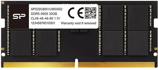 Silicon Power SODIMM DDR5 16 GB 5600 CL46 (SP016GBSVU560F02)