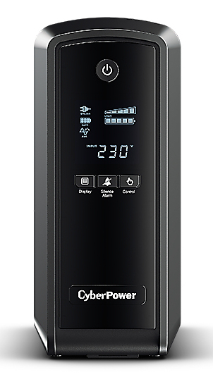 CyberPower PFC Sinewave Series CP900EIPFCLCD USV Line-Interactive 900 VA/540 W Schwarz