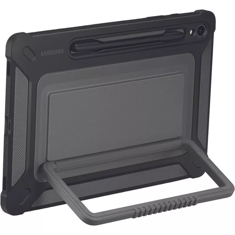 Samsung Outdoor Cover für Galaxy Tab S9, Black (EF-RX710CBEGWW) (geöffnet)