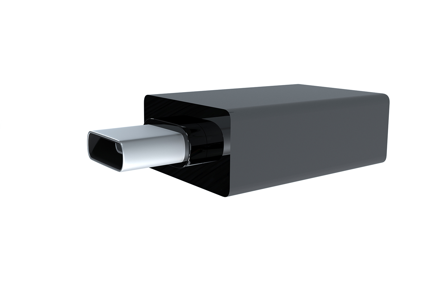 Gembird Cablexpert A-USB2-CMAF-01 USB-C auf USB-A Gender-Adapter USB 2.0 Schwarz