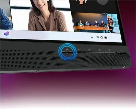 Lenovo ThinkVision T24mv-30 23,8" Full HD IPS Monitor Raven Black