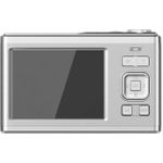 AgfaPhoto Realishot DC9200 Kompaktkamera 24 MP CMOS Silber (DC23 SILVER) (geöffnet)