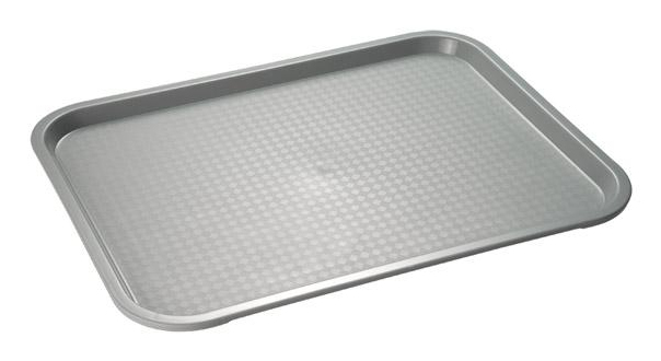 APS Fast Food-Tablett 350 x 270 mm Grau