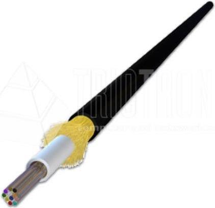 Lightwin Microkabel mit HDPE Mantel, 4 bis 24 Fasern, nur 3,8mm Ø, G.657.A1 LWL Kabel (LCTMC 24 A1 1X24 HDPE)