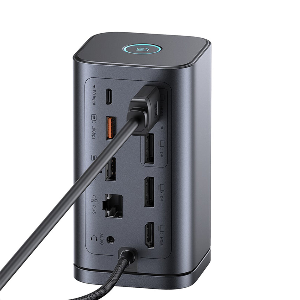 Baseus Spacemate 11-in-1 Dockingstation Grau