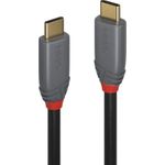 Lindy 5m USB 3.2 Type C to C Cable, 10Gbps, 100W PD, Anthra Line (36908)