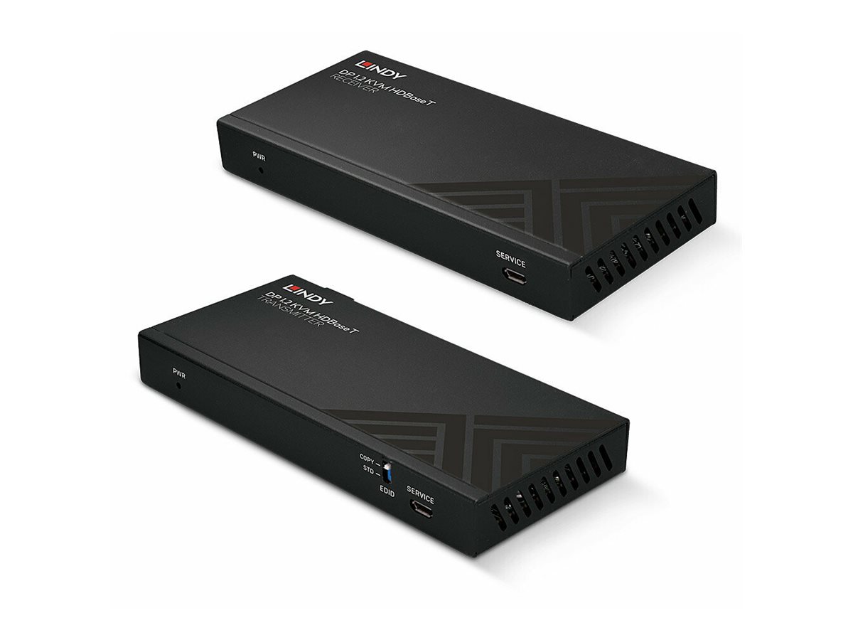 Lindy 39385 KVM-Extender HDBaseT Cat6 150 m Schwarz