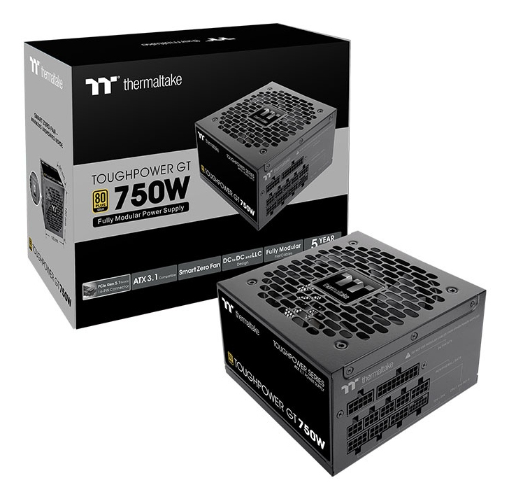 Thermaltake ToughPower GT 750W PC-Netzteil 80 PLUS Gold Schwarz