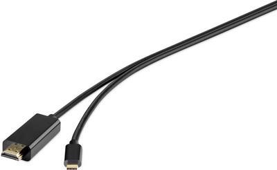Renkforce RF-4535910 USB-Grafikadapter 3840 x 2160 Pixel Schwarz (RF-4535910)