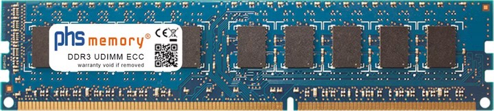 PHS-memory 8 GB DDR3 UDIMM 1600 MHz ECC – kompatibel mit Gigabyte GA-9SISL (rev. 1.2) (SP238419)