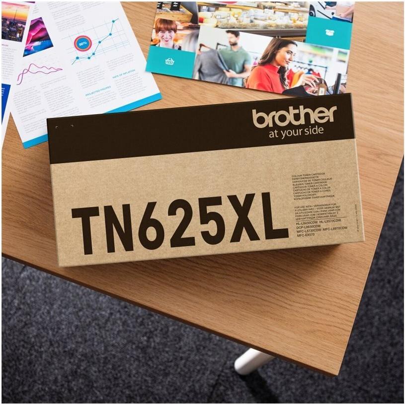 Brother TN-625XLY Toner Gelb (4.500 Seiten ISO/IEC 19798) (TN625XLY)