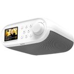 Hama Digitalradio DIR400, DAB+/Internetradio/Bluetooth® RX/App, Weiß (00054259)