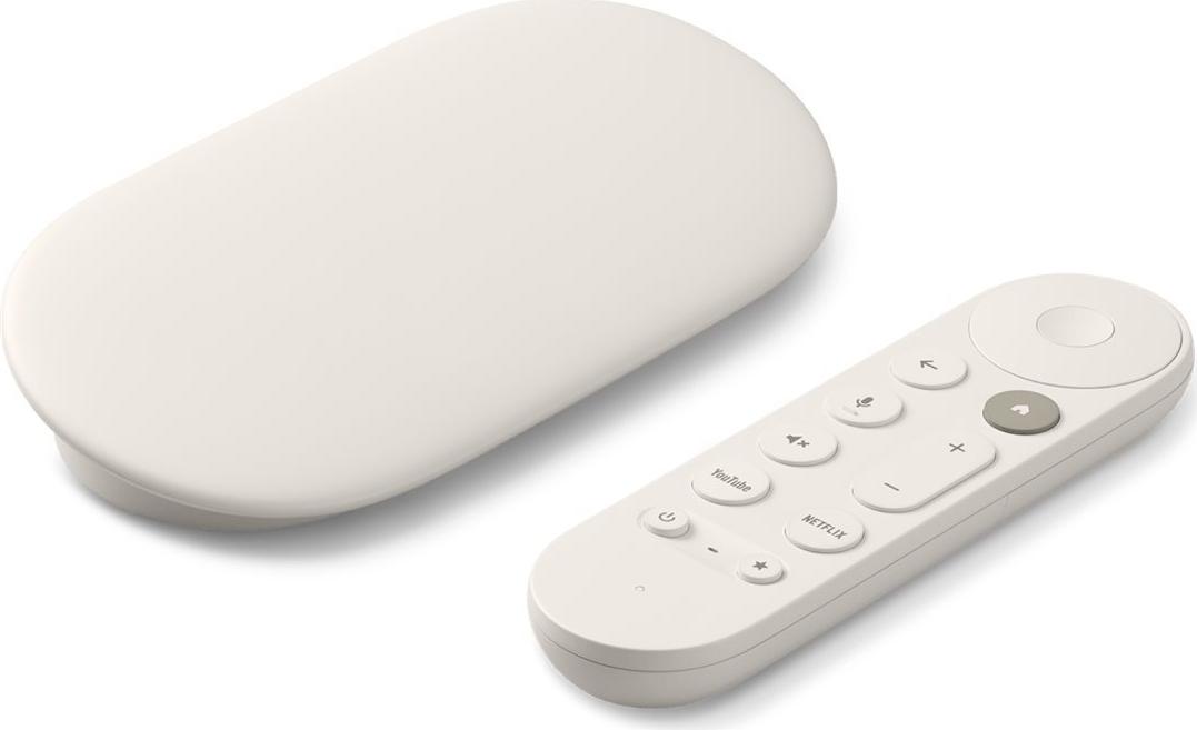 Google TV Streamer 4K White Ultra HD 32 GB Wi-Fi (GA05662-NO)