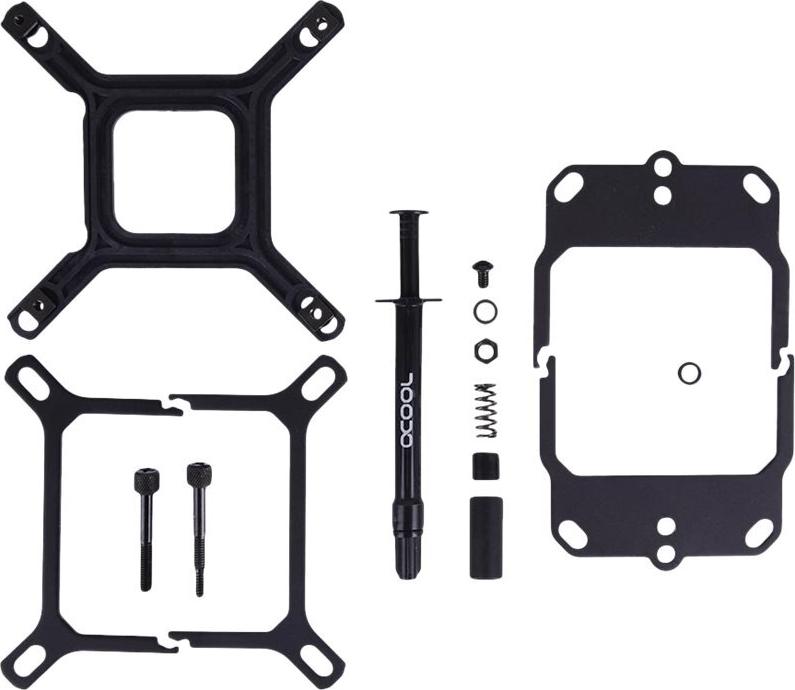 Alphacool Eisbaer Extreme 280 CPU-Flüssigkeitskühler 2x 140 mm Lüfter Schwarz