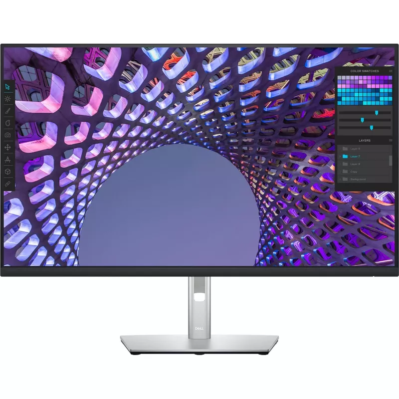 DELL P3223QE 80cm (31.5") 4K UHD IPS Monitor HDMI/DP/USB-C/LAN Pivot HV [Energieklasse F] (DELL-P3223QE) (geöffnet)