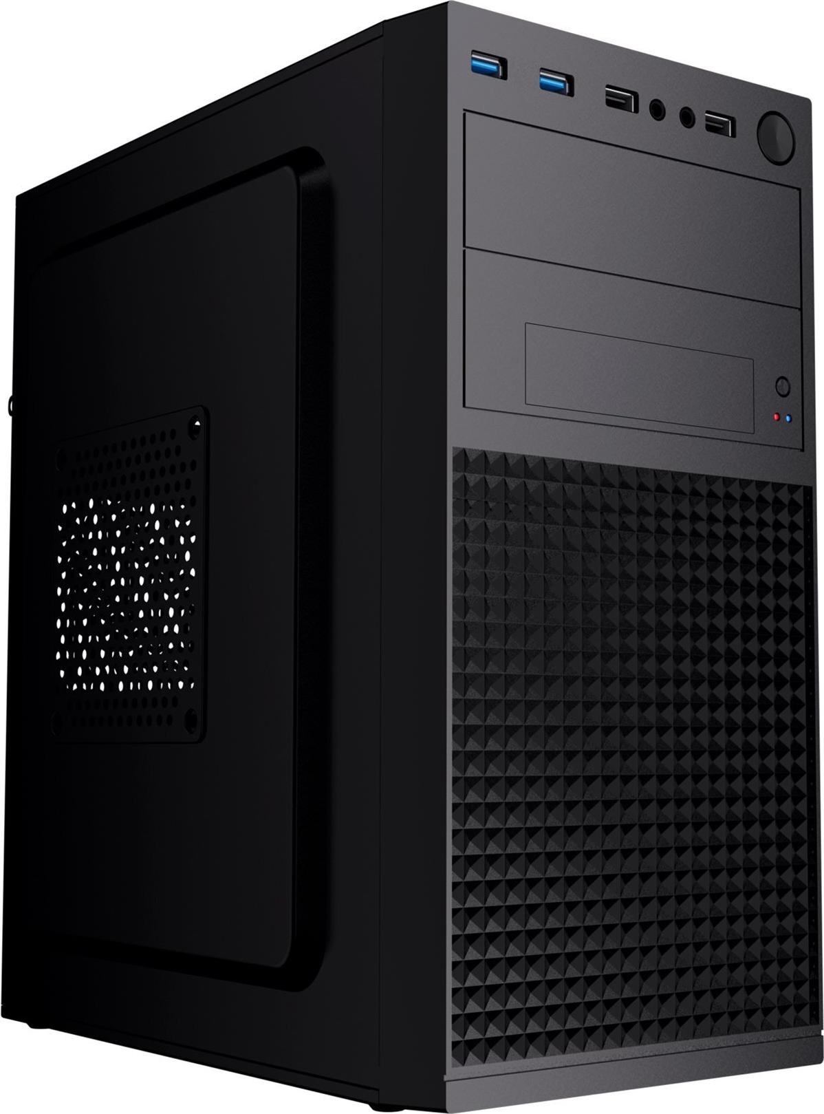 Gembird Fornax K300 Mini-Tower-Gehäuse Micro-ATX Schwarz