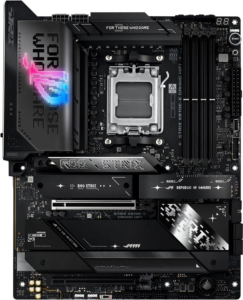 ASUS ROG STRIX X870E-E GAMING WIFI ATX Mainboard (90MB1IB0-M0EAY0)