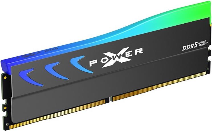 Silicon Power XPOWER Storm RGB Speichermodul 64 GB (2x 32 GB) DDR5 Gaming UDIMM 6400 MHz CL32 (SP064GXLWU64AFDK) (SP064GXLWU64AFDK)