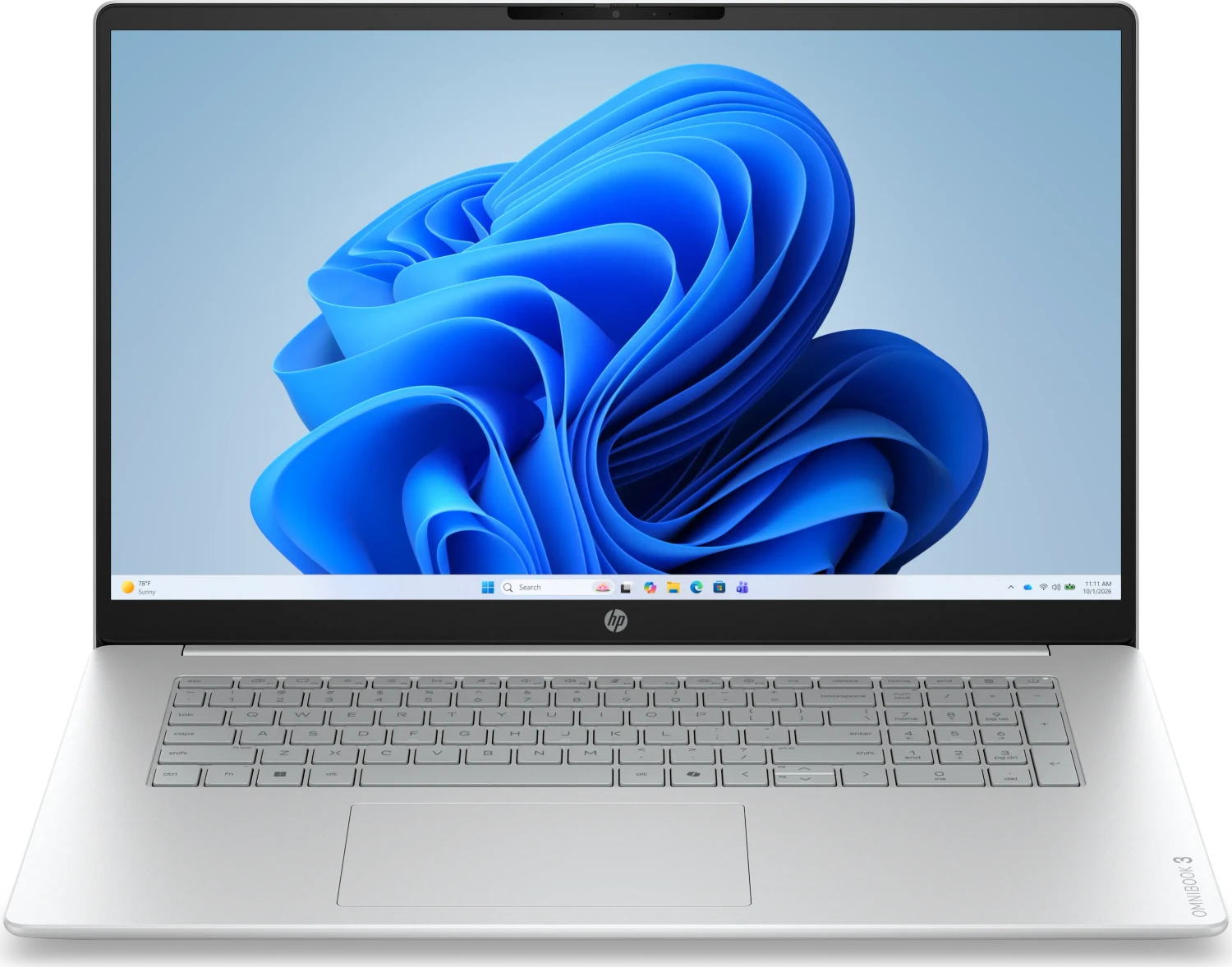 HP OmniBook 3 17" FHD Ryzen 5-40 16GB/512GB SSD Windows 11 17-dp0451ng (D49KREA#ABD)