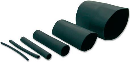 ACT Shrinking Tube Size: Ø voor krimp 1,60 mm black mm ZWART DERAY-S 1,6MM/1,22M (ST16Z)