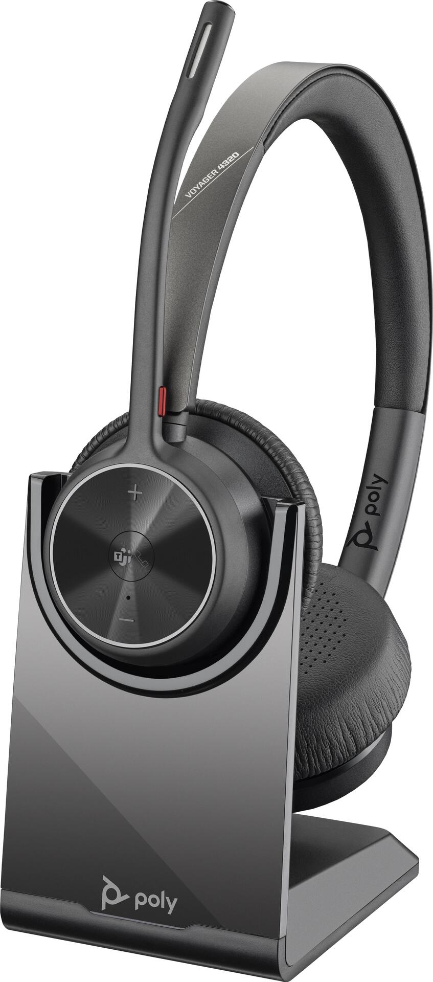 HP Poly VOYAGER 4320 Headset mit Ladestation (77Y99AA)